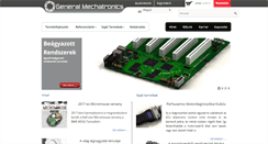 Desktop Screenshot of generalmechatronics.com